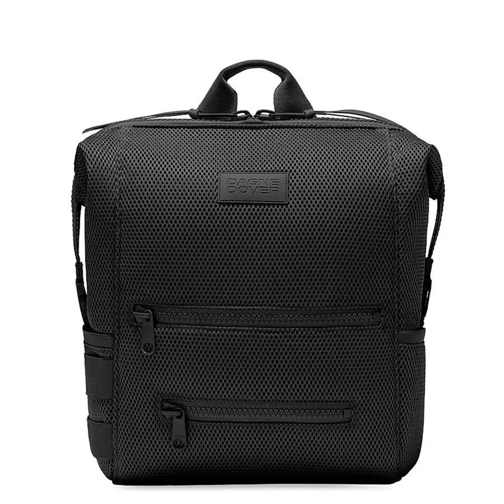 Dagne Dover Large Indi Air Mesh Diaper Backpack- Black - Picture 6 of 11